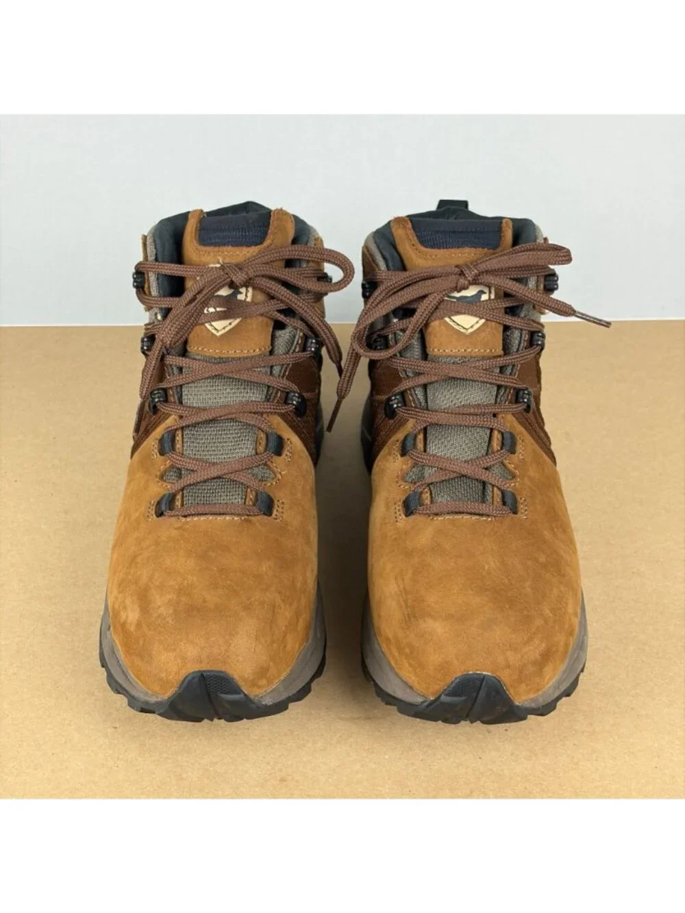 Irish Setter Cascade Waterproof Safety Toe Boots Mens 8 Brown Tan Lace Up